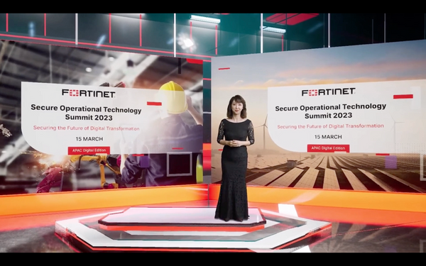 Fortinet Secure Operational Technology Summit 2023 - 3D Augmented Reality Livestream