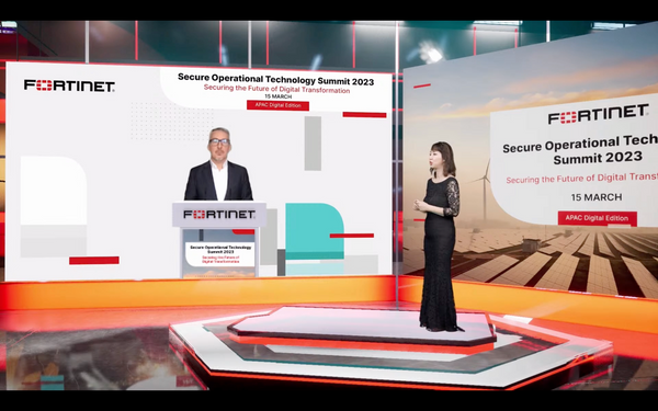 Fortinet Secure Operational Technology Summit 2023 - 3D Augmented Reality Livestream