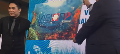 UV Speed Spray Large Painting with Sticker Logo Launch