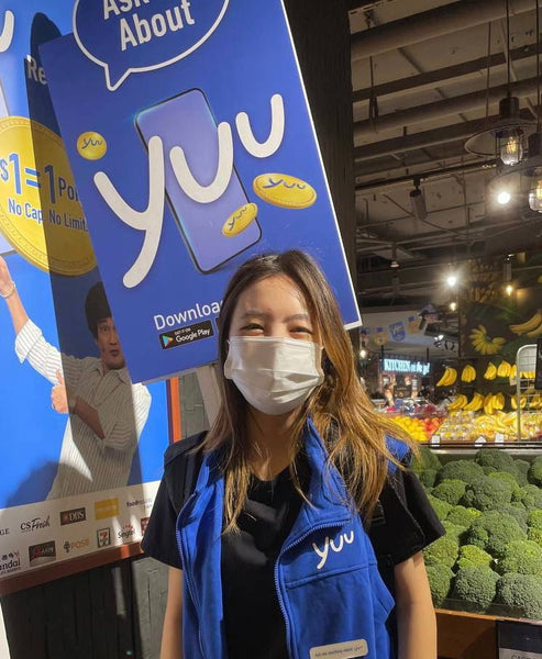 Yuu Activation Campaign @ Dairy Farm Retail Outlets Cold Storage, Giant, Guardian