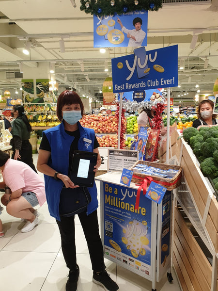 Yuu Activation Campaign @ Dairy Farm Retail Outlets Cold Storage, Giant, Guardian