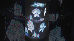 360 LED 3D Matrix Cube Launch
