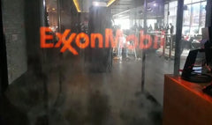 ExxonMobil Private Event Customer Appreciation Fogwall @ Marina Bay Financial Centre