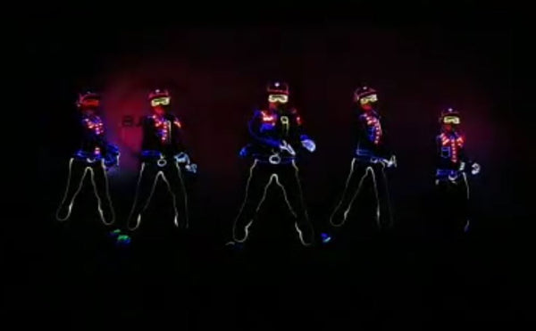Multi Colour LED Tron Dance