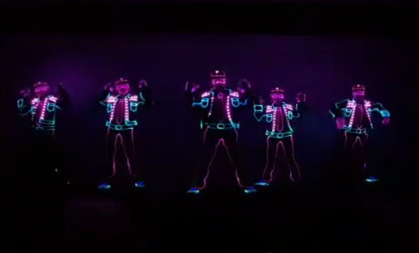 Multi Colour LED Tron Dance