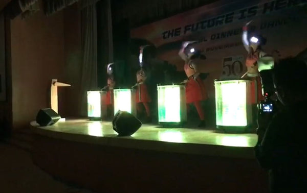 OneFuture Dance & Dinner LED Tron Drummers