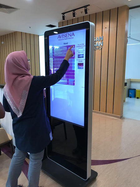 Mobile Vertical Touch Screen TV