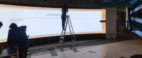 SNEC LED Wall Installation @ Singapore National Eye Centre