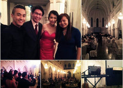 Wedding Private Event Singapore Caroline &amp; Willie&#39;s Wedding @ CHIJMES