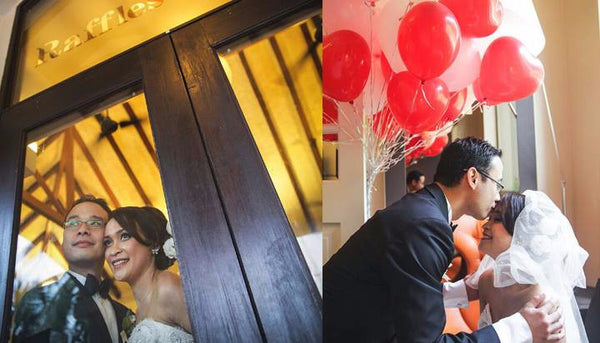 Yuyun's Wedding @ Fort Canning Hotel Raffles House and Raffles Hotel