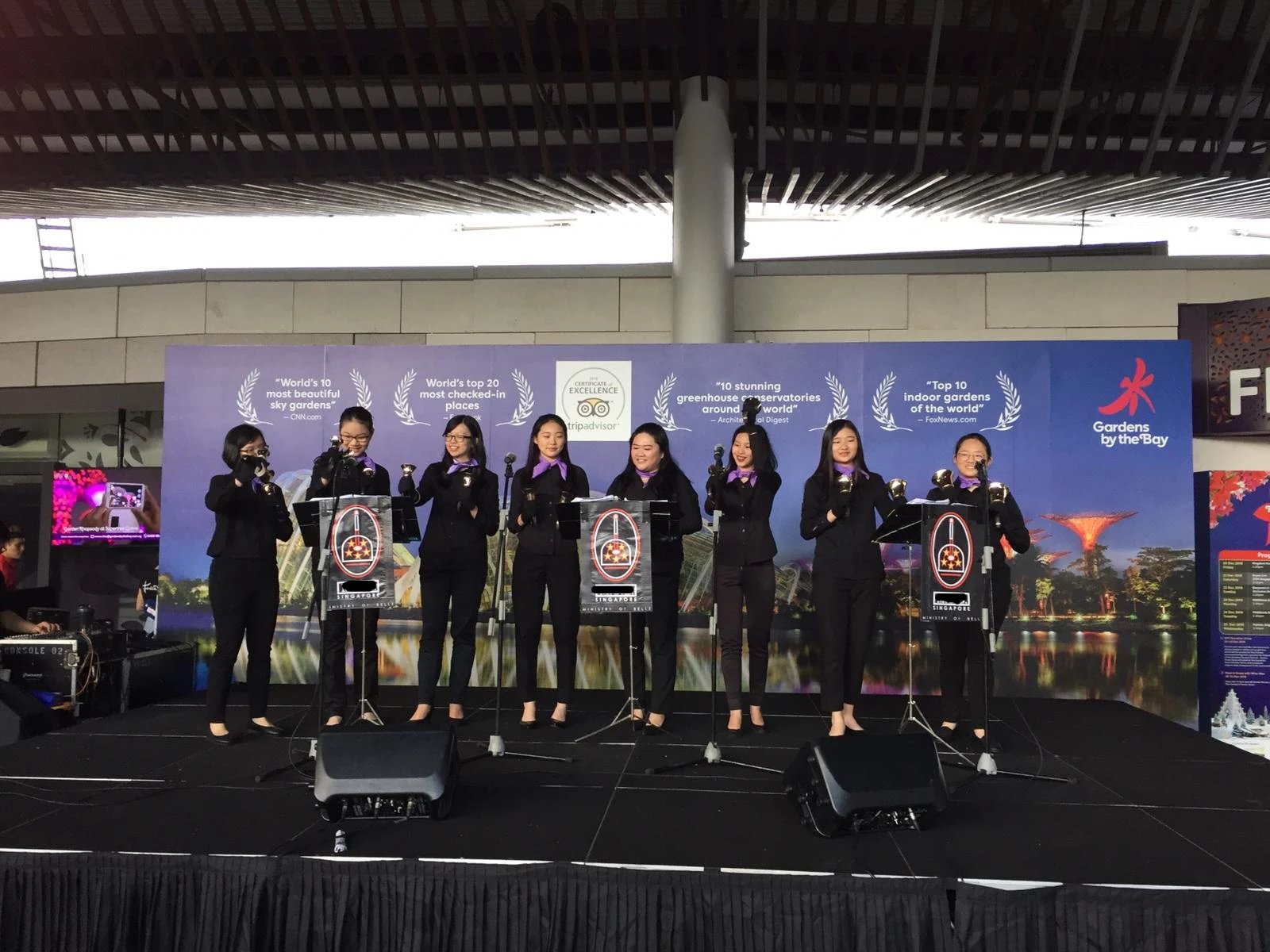 Garden By The Bay Christmas Activation Christmas Ringers 2019 @ GBB | Garden By The Bay Christmas Activation Christmas Ringers 2019 @ GBB