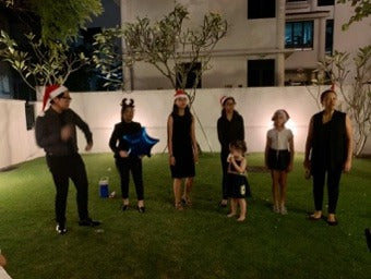 Christmas Party Cheer @ Private Clients' Houses