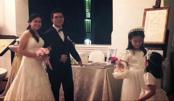 Rosa's Wedding Reception @ Raffles Hotel Singapore