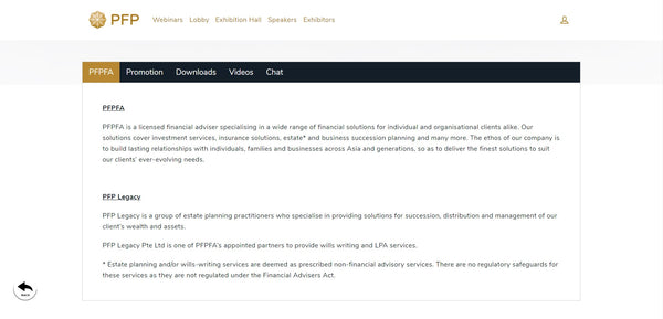 PFPFA Wealth in Wellness Virtual Extravaganza