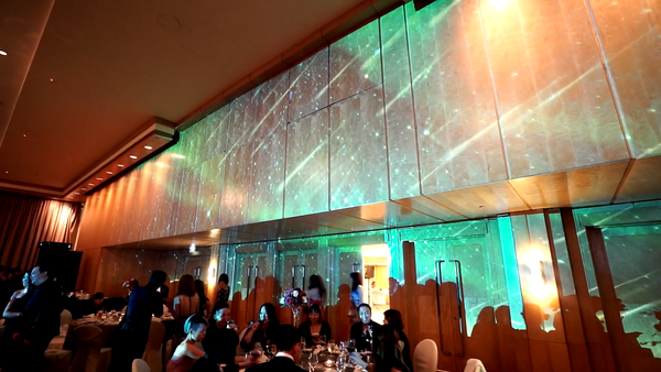 Wedding Immersive 3D Mapping Luxury @ Ritz Carlton