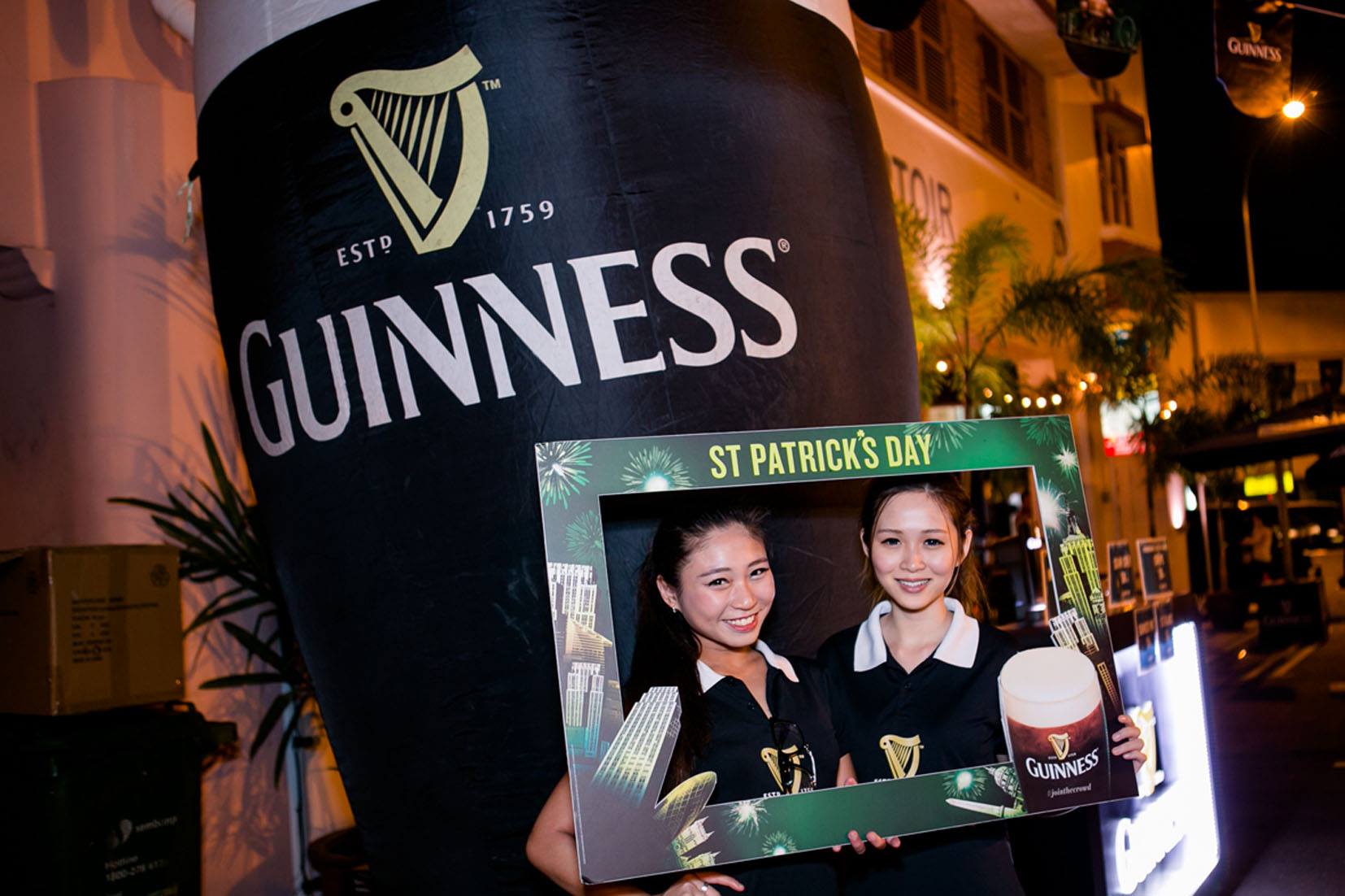 Guinness St Patrick Activation Campaign @ Holland V, Clarke Quay, Club Street, Boat Quay | Guinness St Patrick Activation Campaign @ Holland V, Clarke Quay, Club Street, Boat Quay
