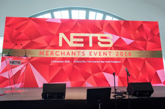 Nets 31st Merchants Event 2016 Launch at The Clifford Pier Exhibition Booth Design