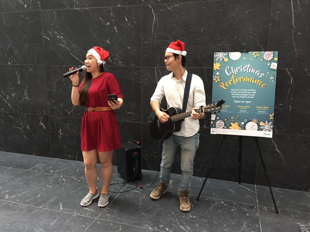 Ascendas Malls Christmas Caroling Cheer | Ascendas Malls Christmas Caroling Cheer