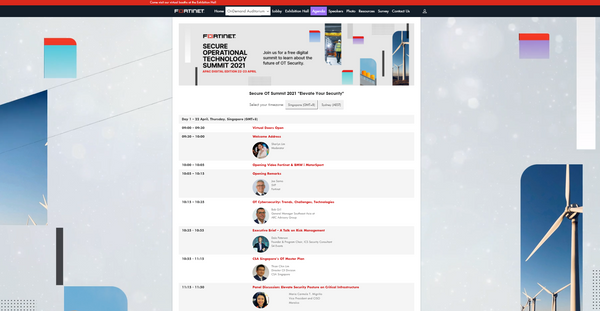 Fortinet APAC Operational Technology Summit 2021