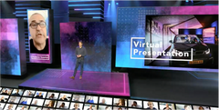Experiential Marketing Singapore Virtual Stage in 3D Auditorium