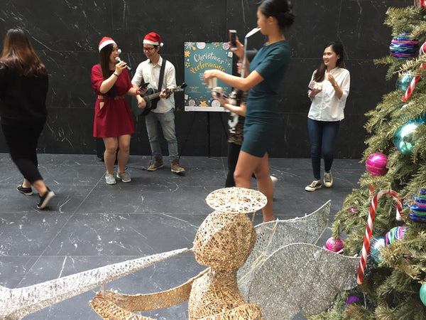 Ascendas Malls Christmas Caroling Cheer