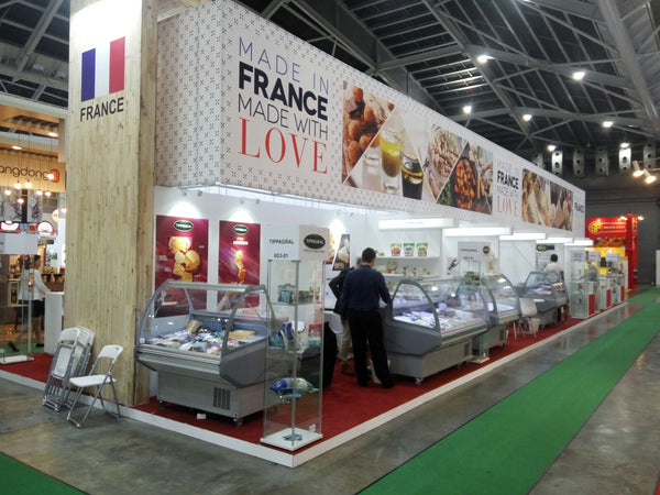 F&B exhibition booth design | Ooffle