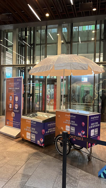 Ice Cream Activation @  Orchard Central by Far East Malls