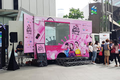 Experiential Marketing Singapore Starhub Get It Beauty Roadshow @ Raffles Place