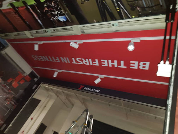 Roving Mobile Truck for Fitness First Paya Lebar Opening @ 3 locations