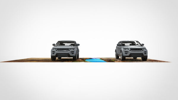 Land Rover Trickeye Floor Mural @ Leng Kee Showroom