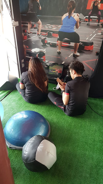 Roving Mobile Truck for Fitness First Paya Lebar Opening @ 3 locations
