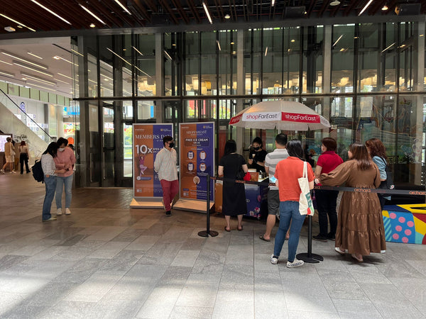 Ice Cream Activation @  Orchard Central by Far East Malls
