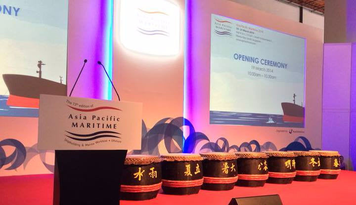 Asia Pacific Maritime Fair Opening Ceremony @ Marina Bay Sands Convention | Asia Pacific Maritime Fair Opening Ceremony @ Marina Bay Sands Convention