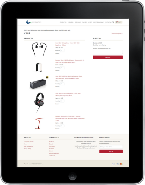 Bridgemen Online Store