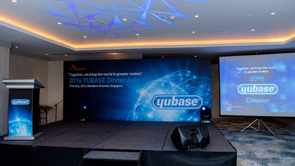 events company singapore | exhibition booth  | Ooffle | SK Telecom Yubase Dinner @ Mandarin Oriental