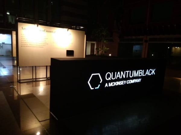 McKinsey Exhibition Showcase @ MICA Exhibition Booth Design | Ooffle