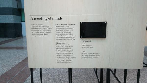 McKinsey Exhibition Showcase @ MICA