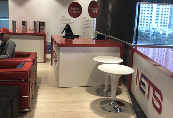 NETS Product Showroom @ Tiong Bahru Central Plaza Exhibition Booth Design | Ooffle