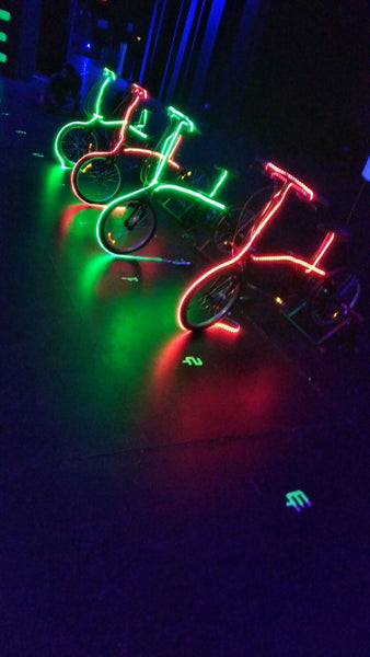 LED Bicycle Kinetic Energy Launch @ Star Vista