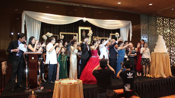 Wedding Entertainment singapore | Dennis & Stephanie Wedding @ Mandarin Orchard Hotel