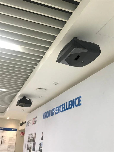 SNEC Interactive Projection Wall Installation @ Singapore National Eye Centre