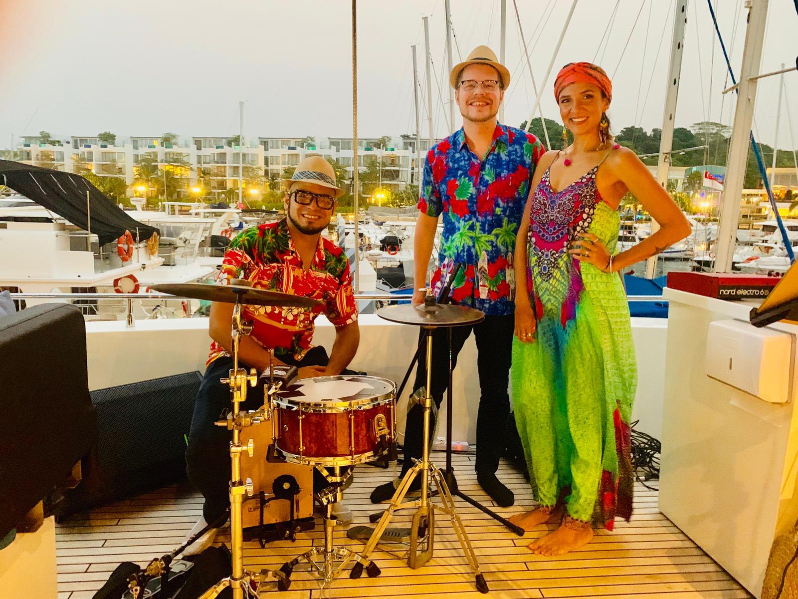 Entertainer Singapore Yacht Latin Band | Latin Band Onboard Yacht @ One Degree Fifteen
