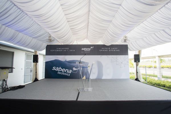 Sabena Technics Opening @ Seletar Aerospace