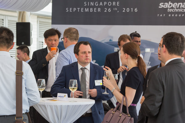 Sabena Technics Opening @ Seletar Aerospace