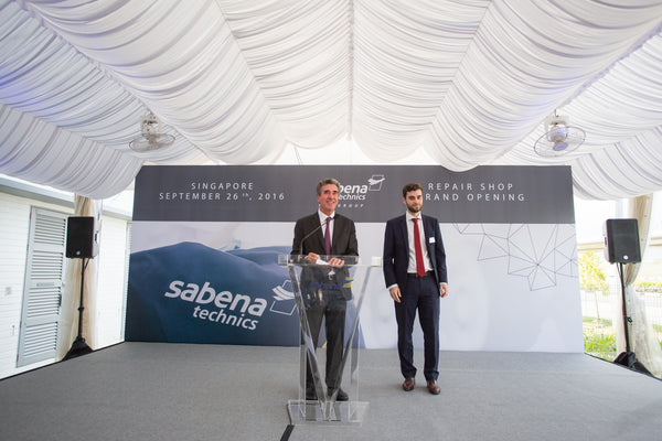 Sabena Technics Opening @ Seletar Aerospace