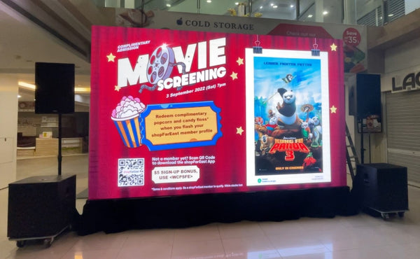Kung Fu Panda Movie Screening @ West Coast Plaza | AV rental Singapore | Ooffle