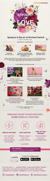 Orchard Central Seasons of Love Campaign 2020 @ OC