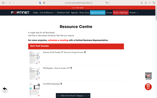 Fortinet Secure Operational Technology Summit 2023 @ APAC