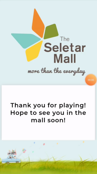 Mobile Responsive Game for Seletar Mall Happiness on the Rise Campaign 2020
