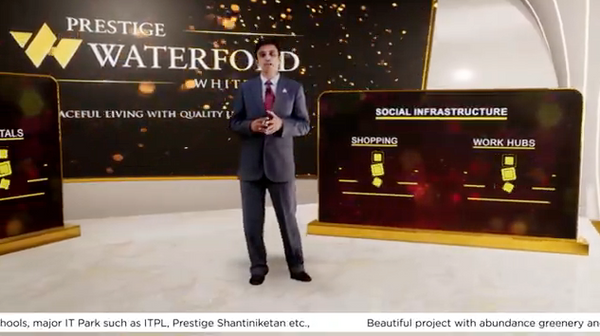 3D Virtual Event Smart Augmented Reality Conference